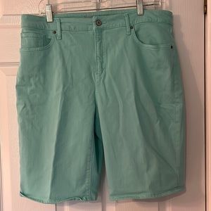 Chicos so slimming girlfriend short teal